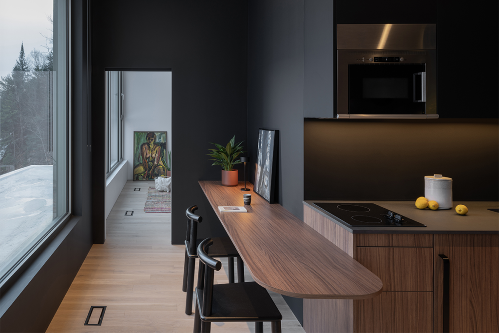 Esta vivienda en canadá es un santuario de relajación y bienestar