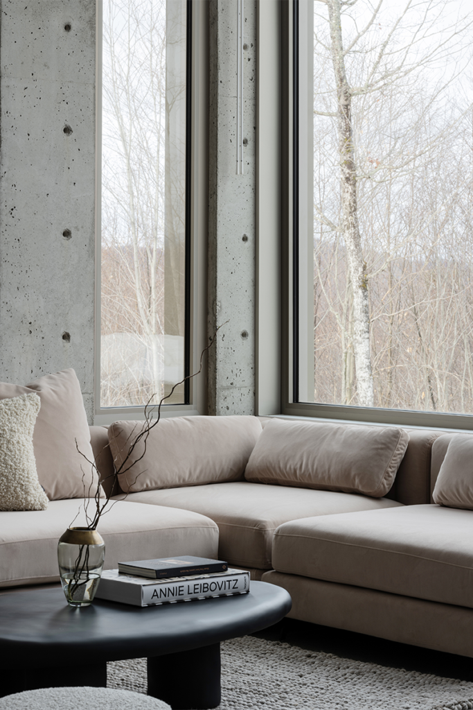 Esta vivienda en canadá es un santuario de relajación y bienestar