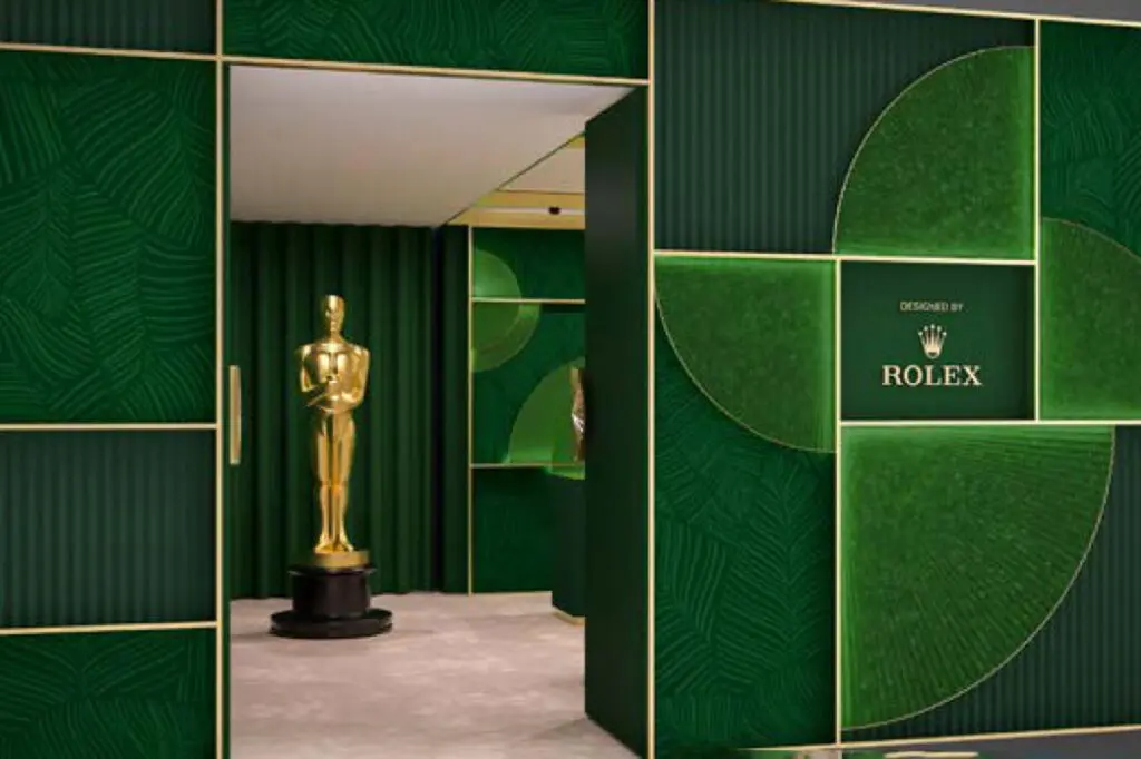Diseño greenroom en premios oscars 2024