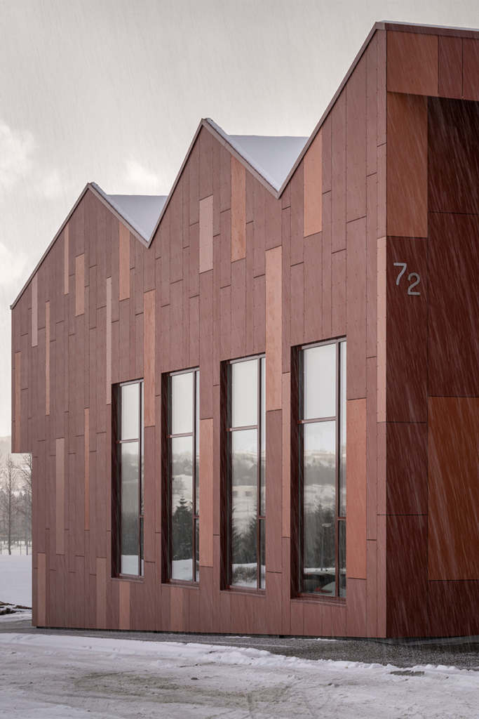 La curiosa arquitectura de un centro comunitario en islandia La curiosa arquitectura de un centro comunitario en islandia