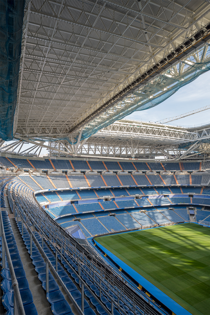 Monumentalidad flexible: así fue la renovación del estadio santiago bernabéu