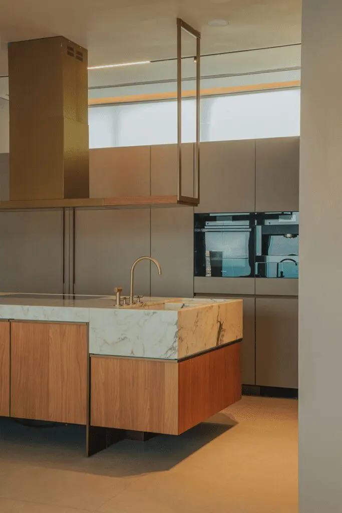 Independencia con estilo: el diseño de una cocina que mantiene la vista al mar intacta Independencia con estilo: el diseño de una cocina que mantiene la vista al mar intacta