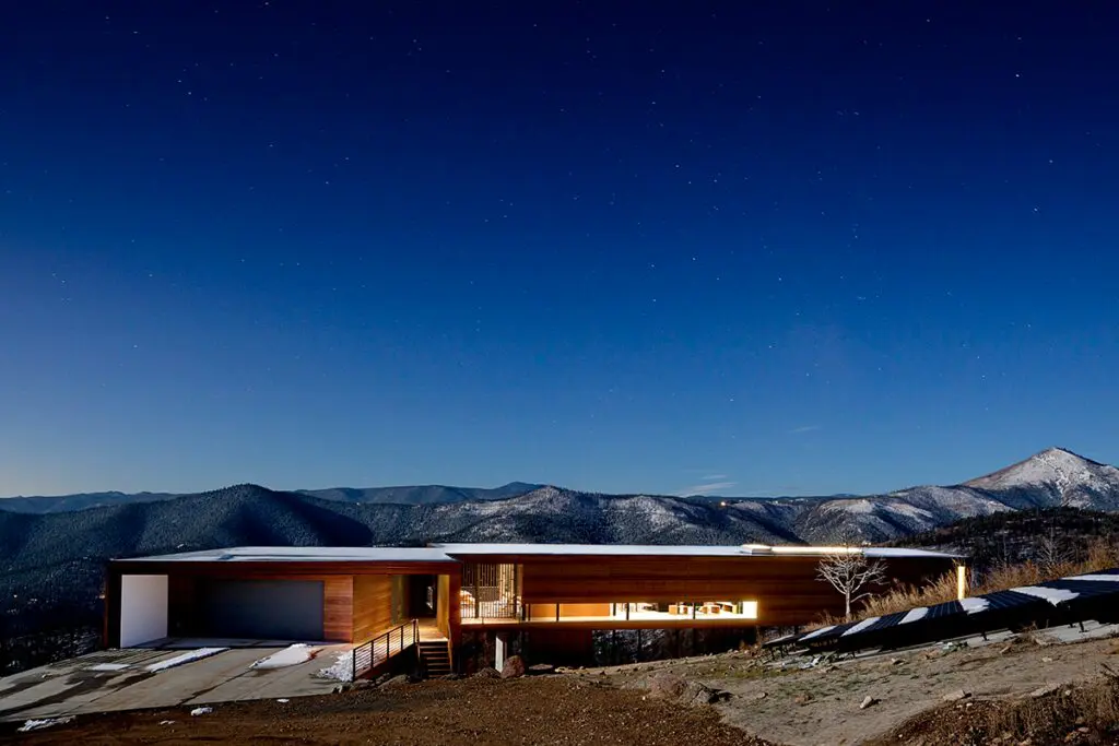 Diseño casa minimalista en colorado, estados unidos.