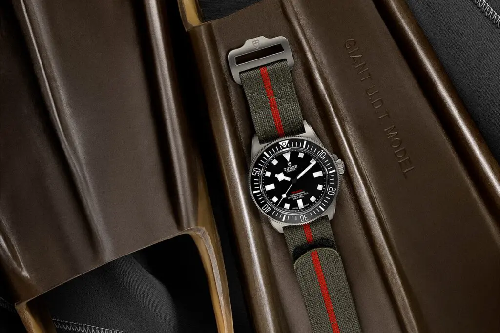 El diseño del reloj tudor representa resistencia y precisión 