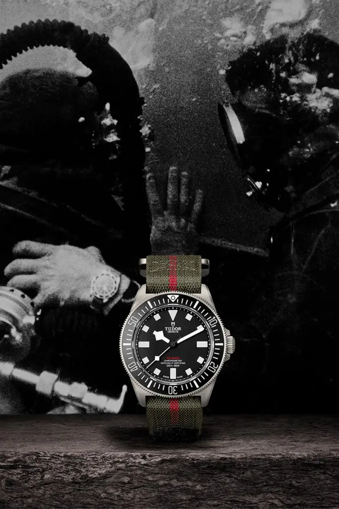 El diseño del reloj tudor representa resistencia y precisión 