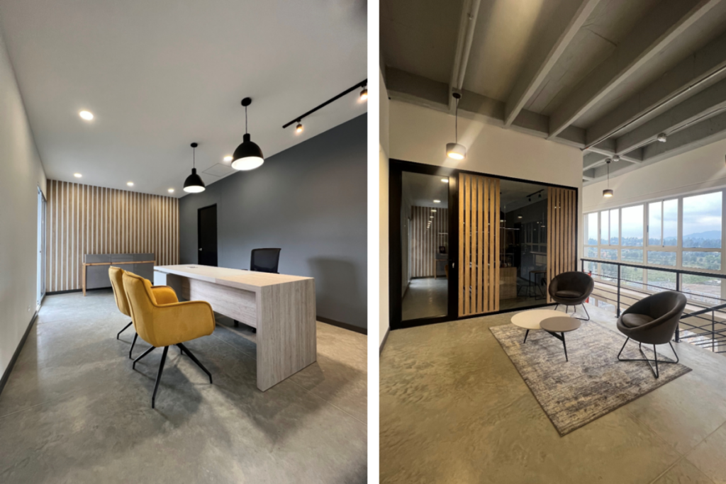 Vivir el afuera en el adentro: estas oficinas son una oda al diseño industrial y la vida silvestre