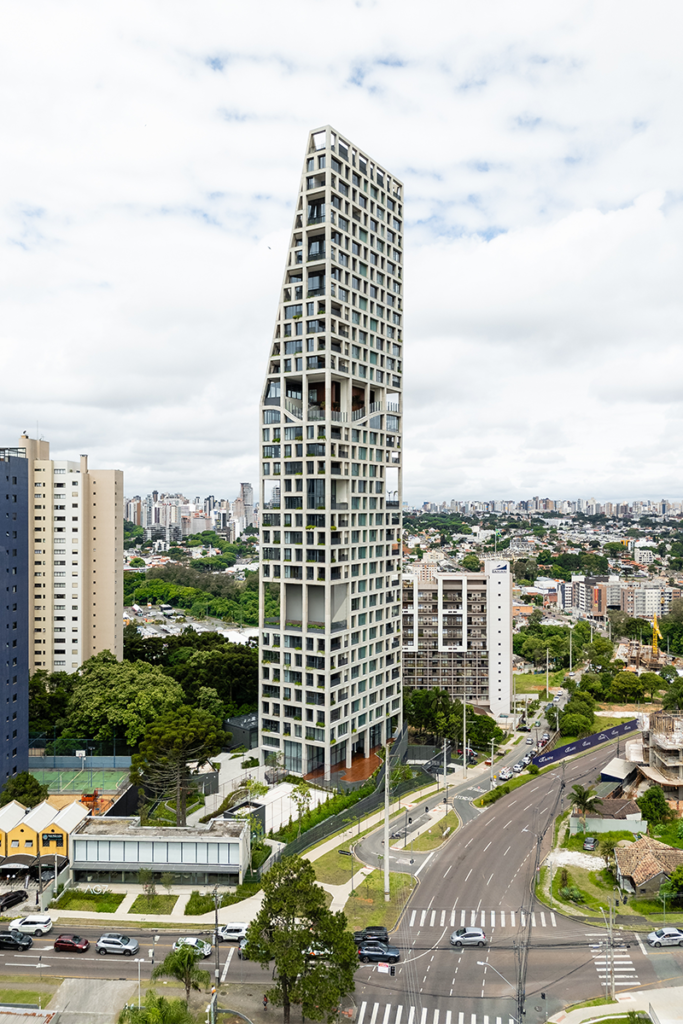Esta torre es el primer proyecto en brasil certificado como edificio de bienestar