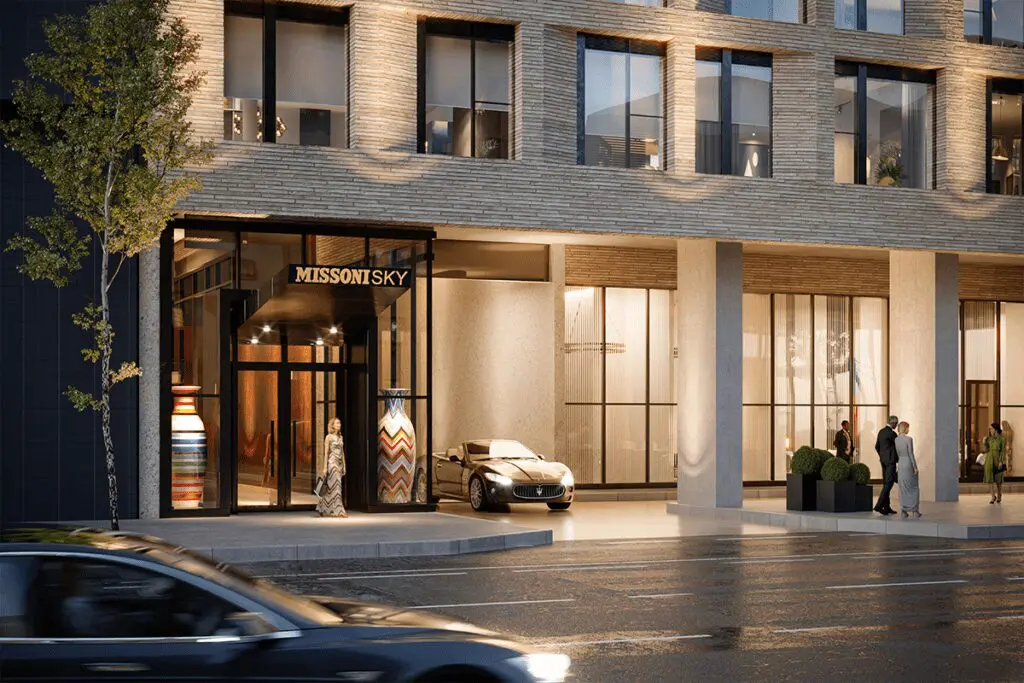 Esta torre es un hotel con un diseño entre el lujo moderno y la sostenibilidad
