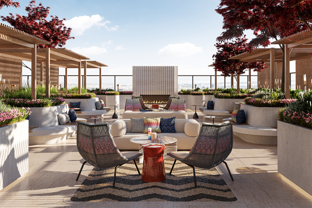 Esta torre es un hotel con un diseño entre el lujo moderno y la sostenibilidad