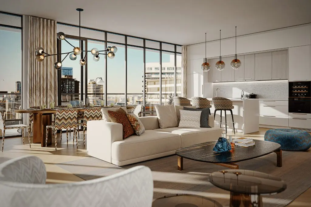 Esta torre es un hotel con un diseño entre el lujo moderno y la sostenibilidad