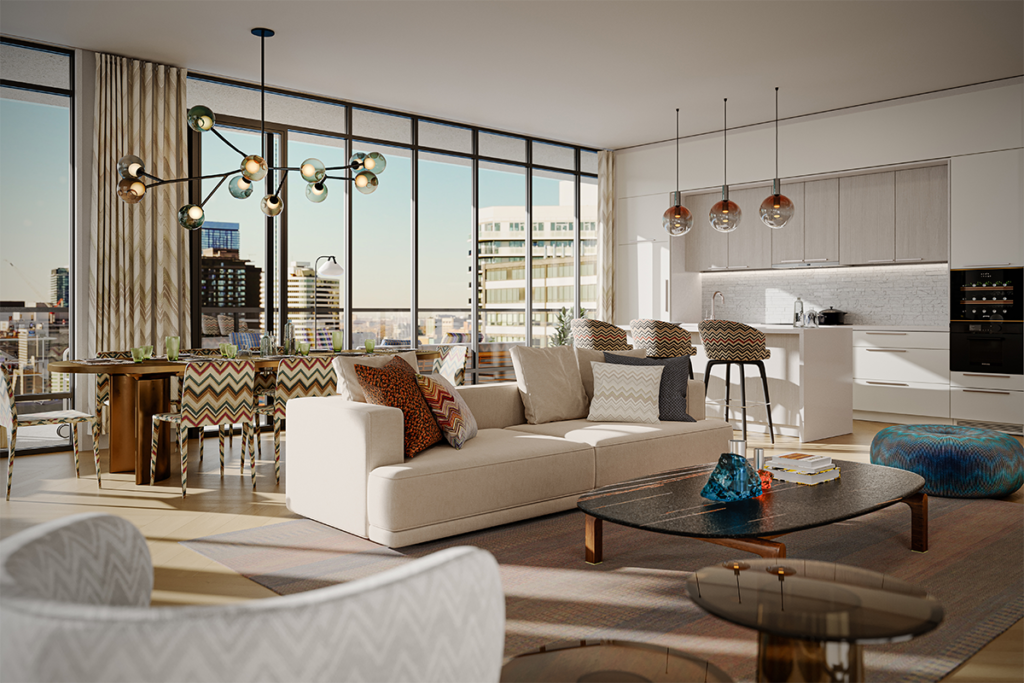 Esta torre es un hotel con un diseño entre el lujo moderno y la sostenibilidad