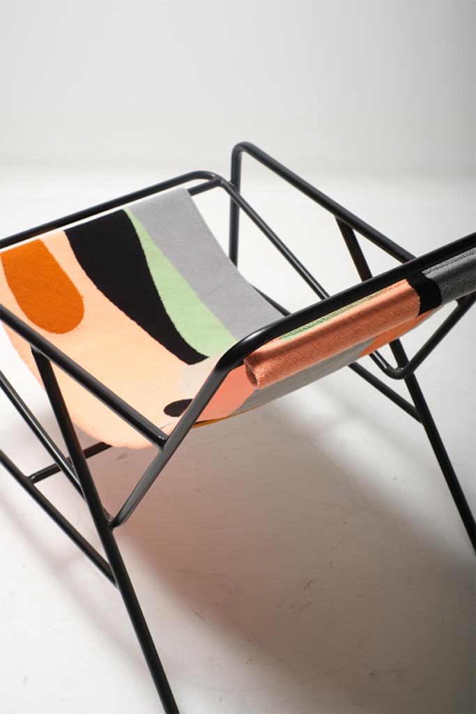 El diseño de esta silla es una combinación entre la playa y el desierto 