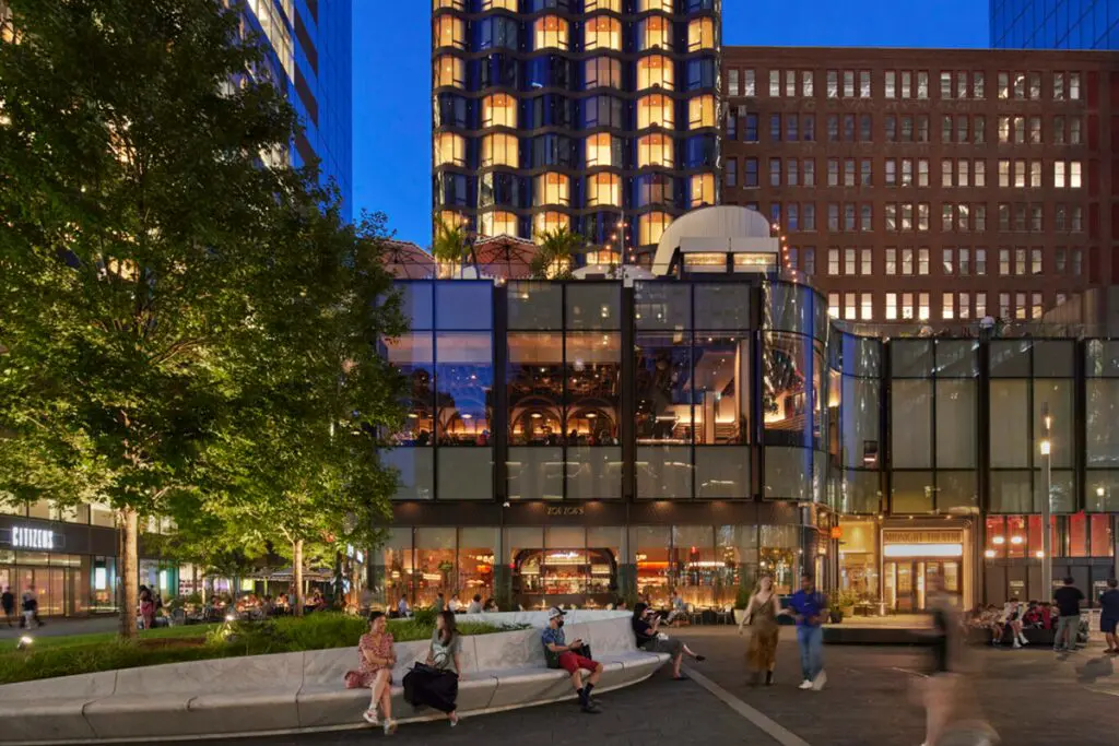 Two manhattan west, el rascacielos construido sobre trenes en estados unidos