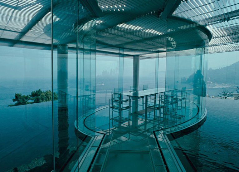 Kengo kuma, arquitectura, naturaleza y tiempo Water : glass