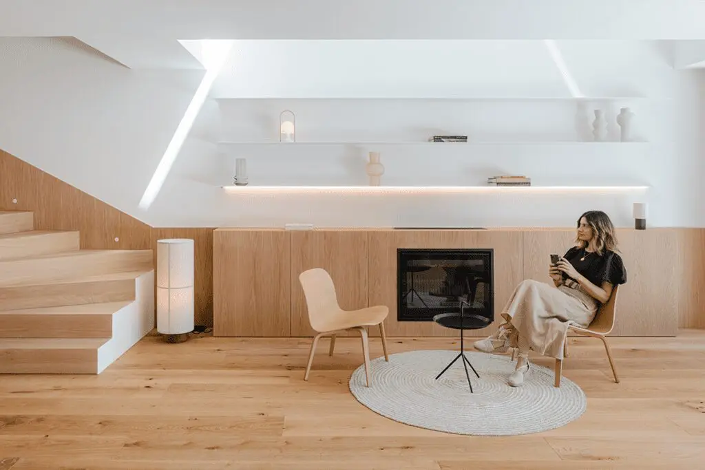 La renovación de una vivienda con un diseño especial para recibir la luz natural La renovación de una vivienda con un diseño especial para recibir la luz natural