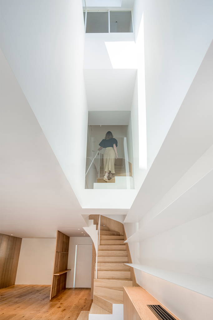 La renovación de una vivienda con un diseño especial para recibir la luz natural La renovación de una vivienda con un diseño especial para recibir la luz natural