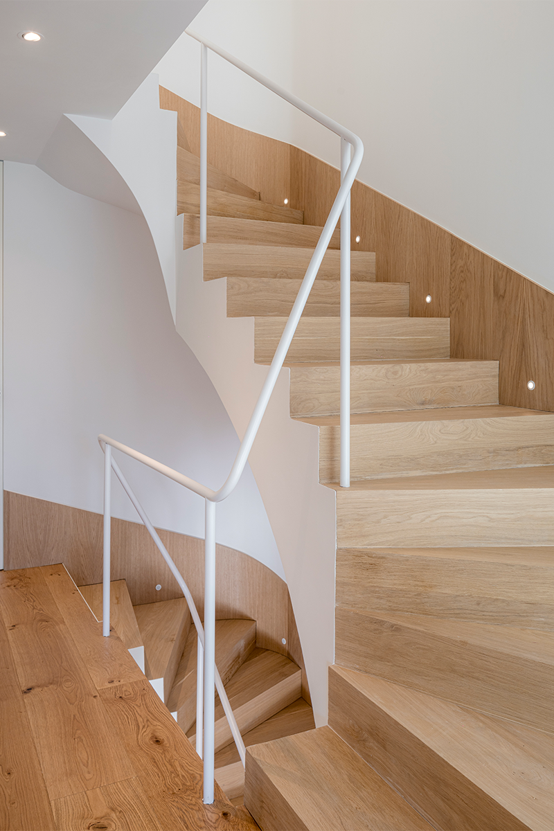 La renovación de una vivienda con un diseño especial para recibir la luz natural La renovación de una vivienda con un diseño especial para recibir la luz natural