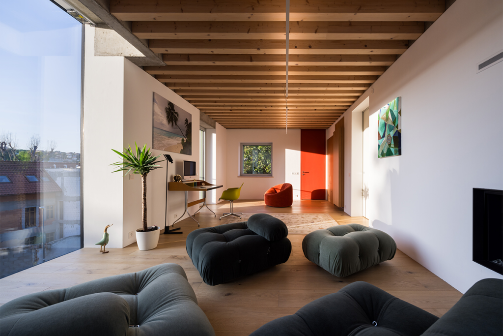 Esta casa en praga es un oasis de confort y elegancia