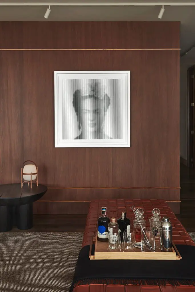 Materiales y texturas: un apartamento en bogotá inspirado en el concepto cosmopolita