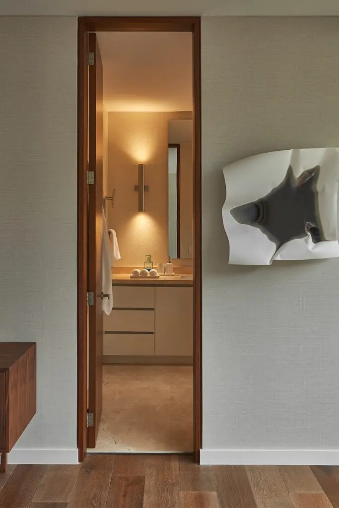 Materiales y texturas: un apartamento en bogotá inspirado en el concepto cosmopolita