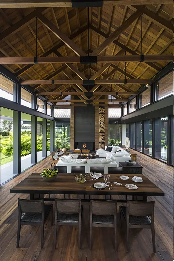 Una vivienda campestre tradicional colombiana en llanogrande, antioquia Arquitectura-colombiana-revista-axxis-9