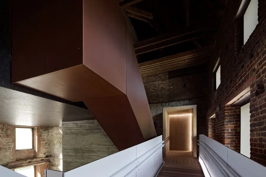 Conexión escultórica en la abadía de villers-la-ville Binario-architects-revista-axxis-8