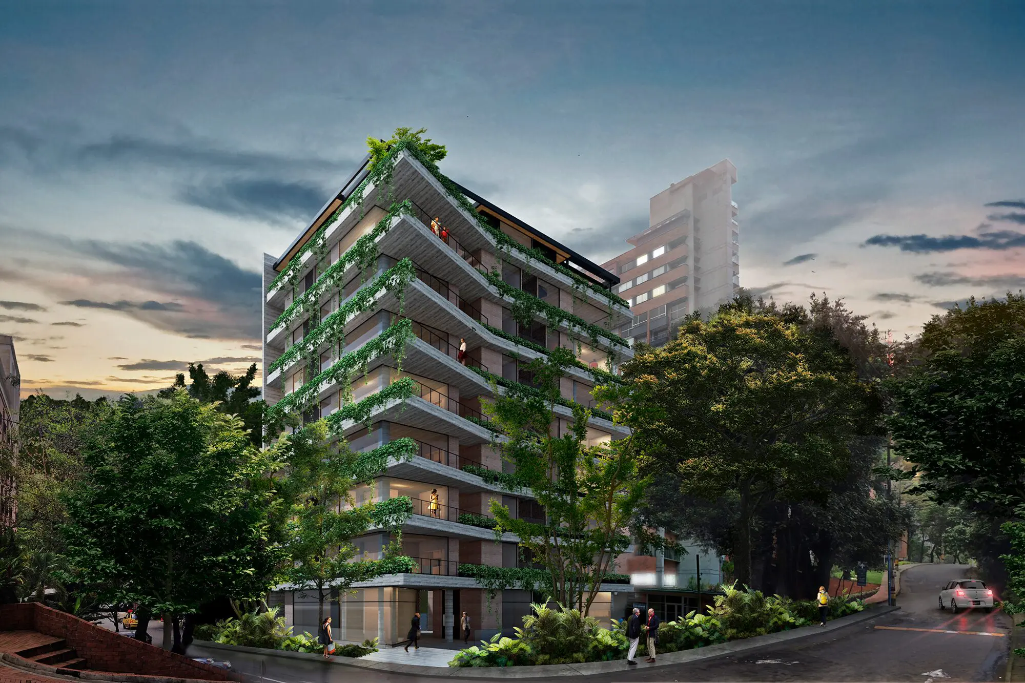 edificio en ladrillo