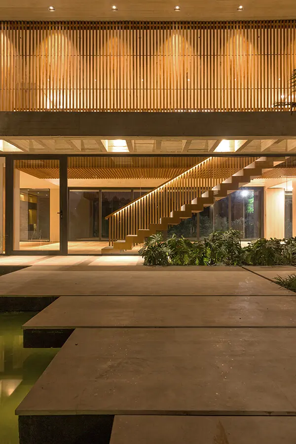 Esta casa ideal está compuesta por concreto, madera y ladrillo Esta casa ideal está compuesta por concreto, madera y ladrillo