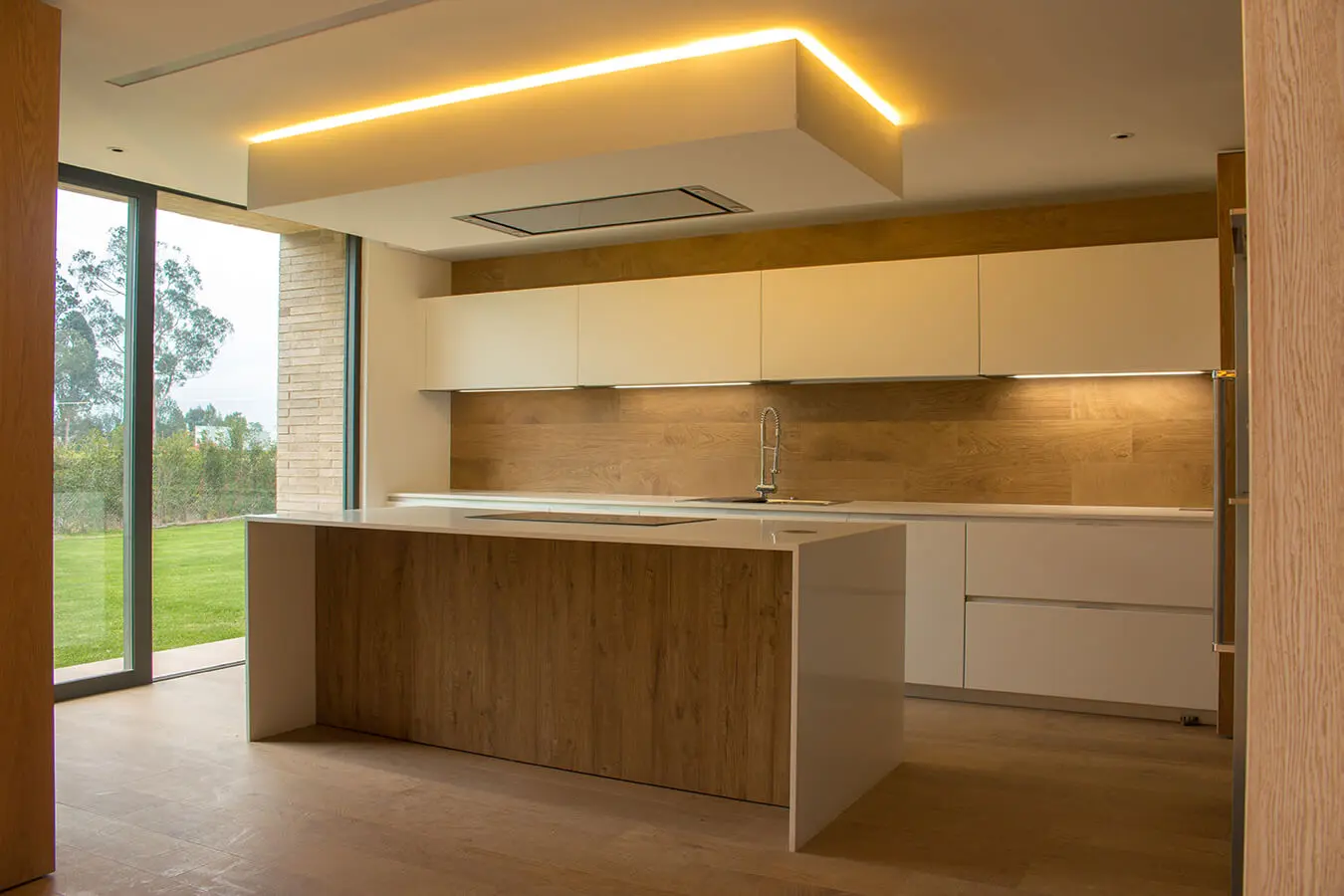 Esta casa ideal está compuesta por concreto, madera y ladrillo Esta casa ideal está compuesta por concreto, madera y ladrillo