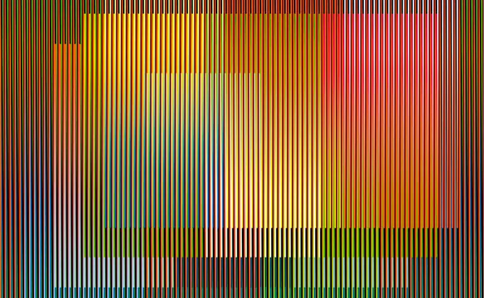 Obra venezolano Carlos Cruz-Diez, representante del arte moderno latinoamericano en el ART/Cartagena 2015.