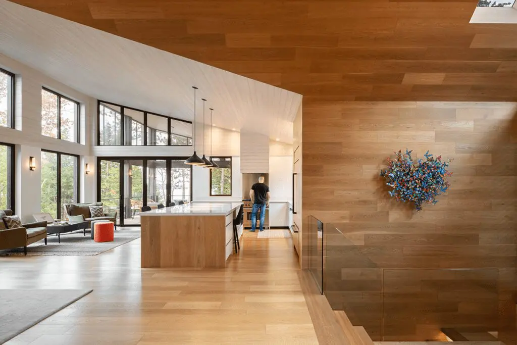 Esta casa es una obra de arte en forma de a que redefine la vida en el campo