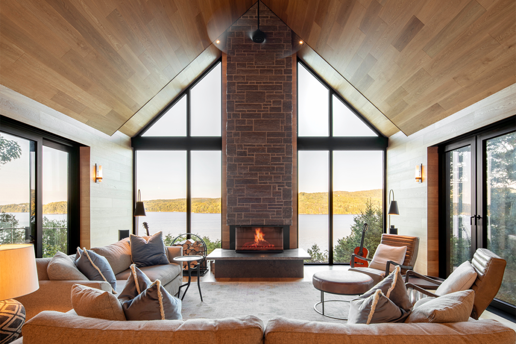 Esta casa es una obra de arte en forma de a que redefine la vida en el campo Esta casa es una obra de arte en forma de a que redefine la vida en el campo