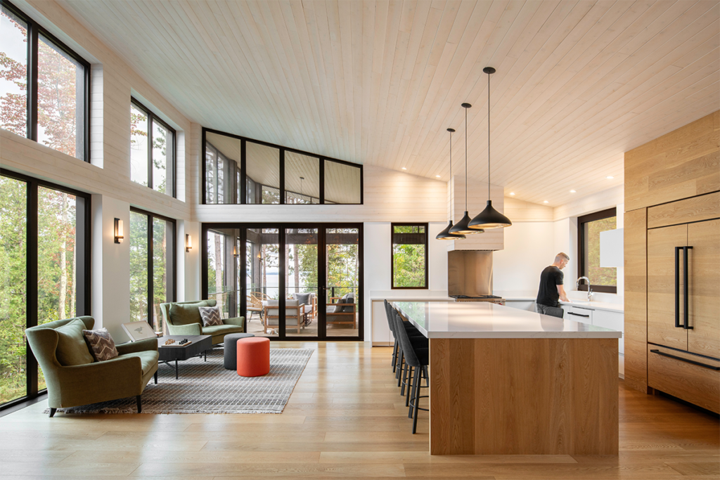 Esta casa es una obra de arte en forma de a que redefine la vida en el campo Esta casa es una obra de arte en forma de a que redefine la vida en el campo