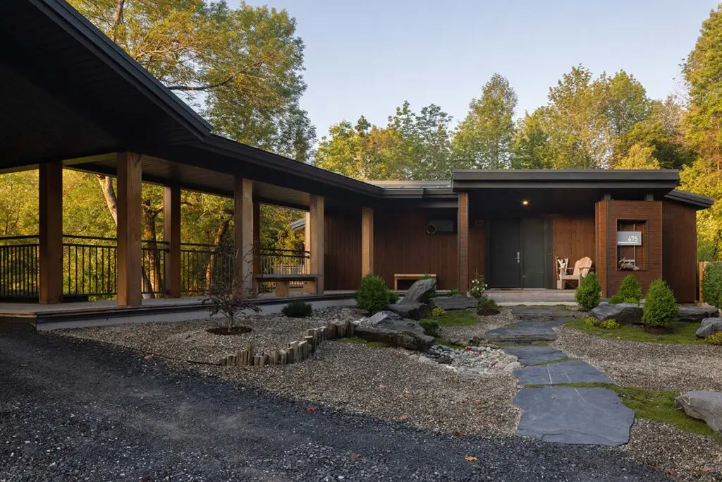 Gracias a su arquitectura, esta casa en canadá se convirtió en un mirador especial