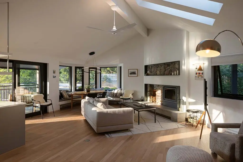 Gracias a su arquitectura, esta casa en canadá se convirtió en un mirador especial