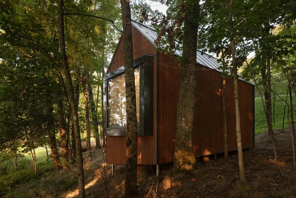 Gracias a su arquitectura, esta casa en canadá se convirtió en un mirador especial