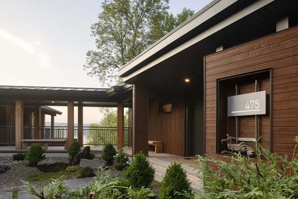 Gracias a su arquitectura, esta casa en canadá se convirtió en un mirador especial