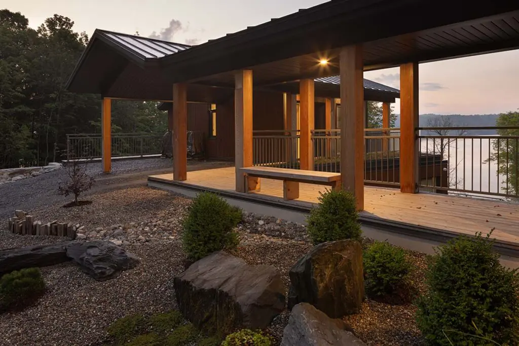 Gracias a su arquitectura, esta casa en canadá se convirtió en un mirador especial