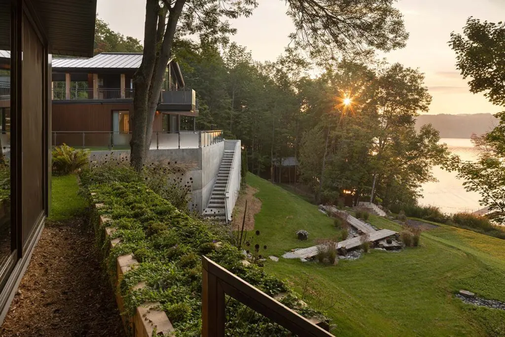 Gracias a su arquitectura, esta casa en canadá se convirtió en un mirador especial