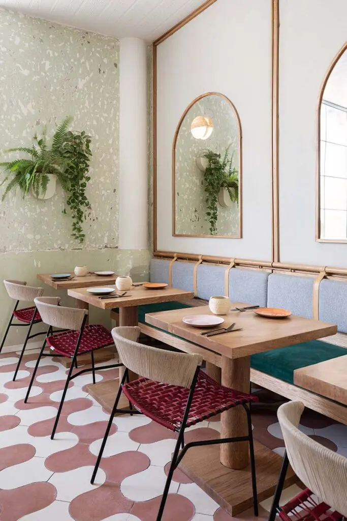 Cielo, tierra y mar se fusionan en el diseño de esta casa gastronómica, en santa marta