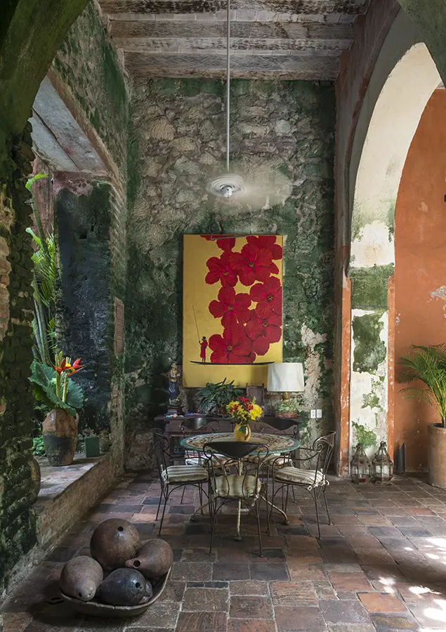 Casa colombiana de descanso en barichara