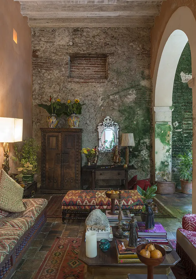 Casa colombiana de descanso en barichara