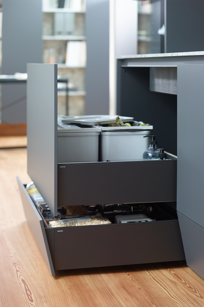 El diseño de esta cocina se percibe como un espacio diáfano El diseño de esta cocina se percibe como un espacio diáfano