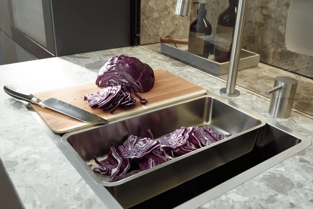 El diseño de esta cocina se percibe como un espacio diáfano El diseño de esta cocina se percibe como un espacio diáfano