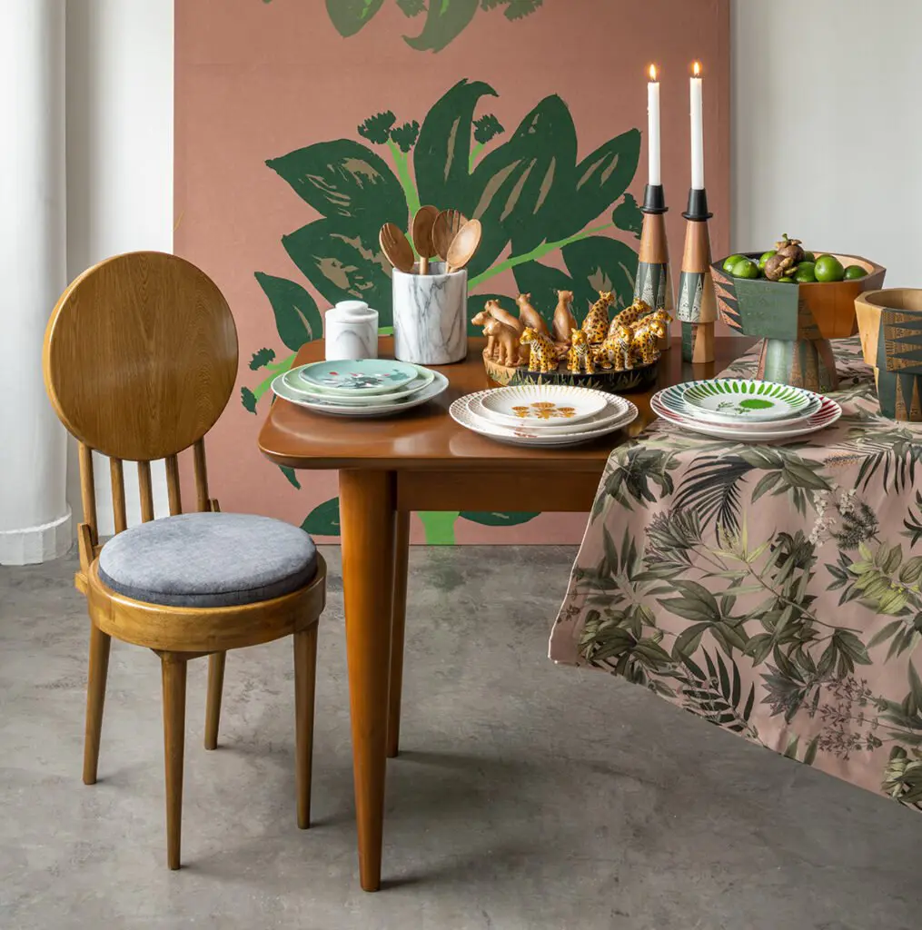 Una idea ganadora para vestir la mesa del comedor