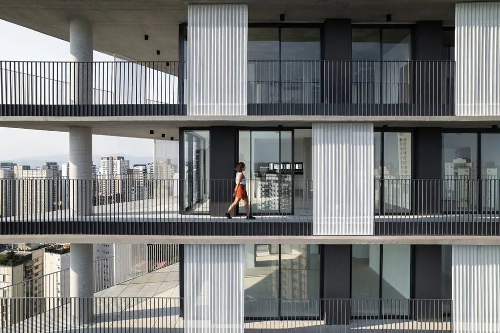 Este edificio en brasil ofrece una experiencia de un mirador panorámico Este edificio en brasil ofrece una experiencia de un mirador panorámico