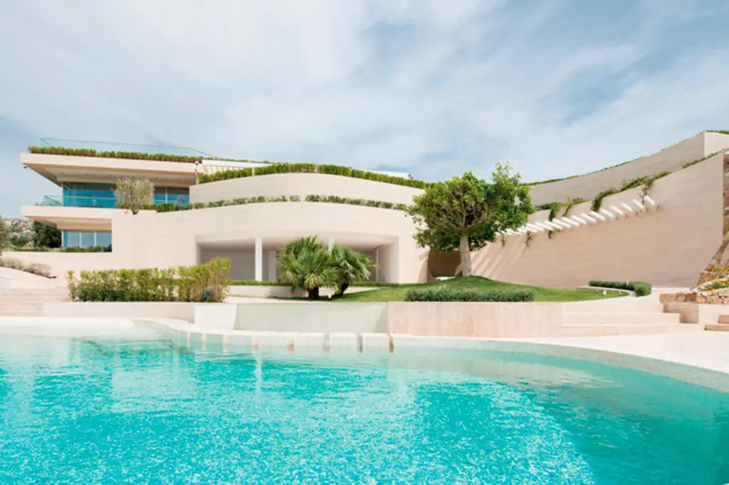 Una de las villas más lujosas de cerdeña