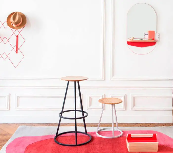 Diseño y mobiliario por la marca francesa Hartô, en el BlickFang 2015.