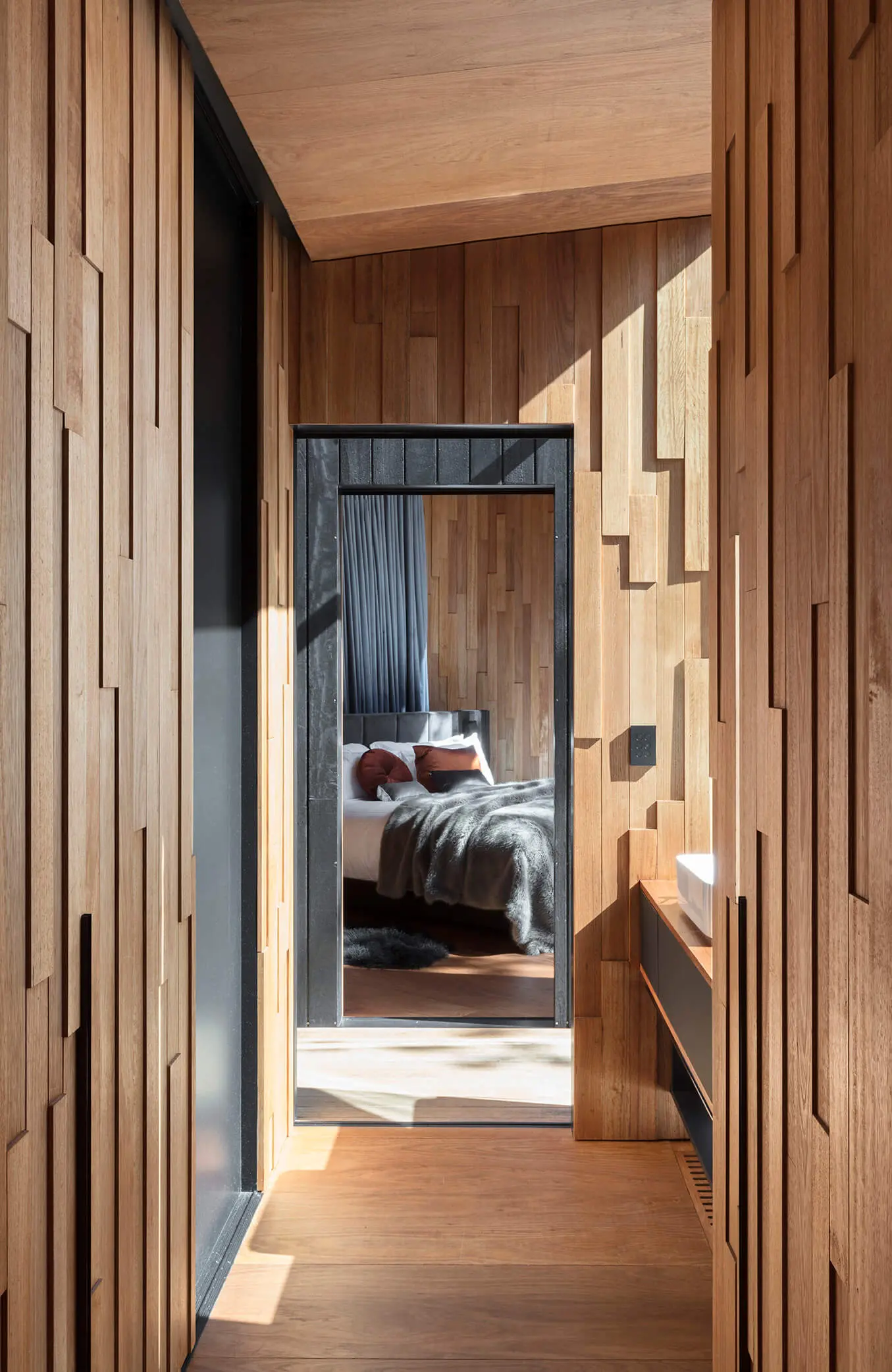 En un parque nacional de tasmania construyeron un hotel sin dañar el ecosistema En un parque nacional de tasmania construyeron un hotel sin dañar el ecosistema