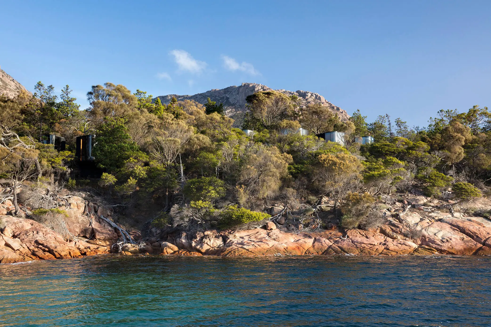 En un parque nacional de tasmania construyeron un hotel sin dañar el ecosistema En un parque nacional de tasmania construyeron un hotel sin dañar el ecosistema